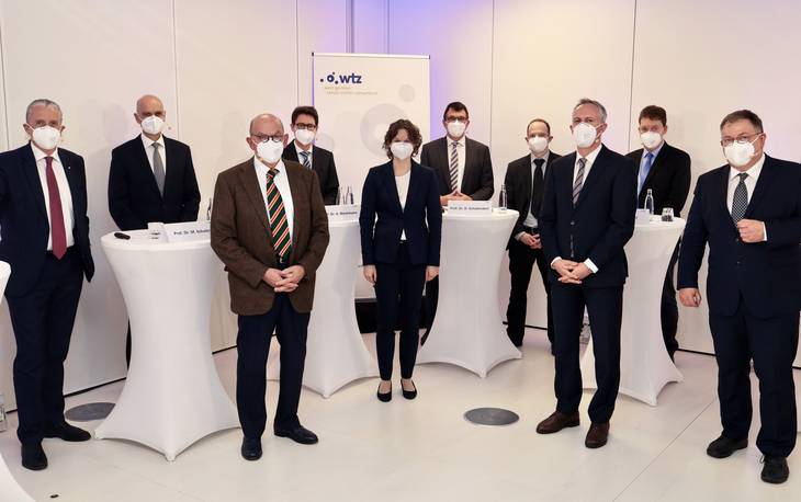 Freuen sich über die Förderung durch die Deutsche Krebshilfe: Die Vertreter des WTZ-Netzwerks Essen und Münster. 
