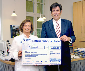 Foto von Prof. Dr. Sabine Kliesch und Bernd Müller